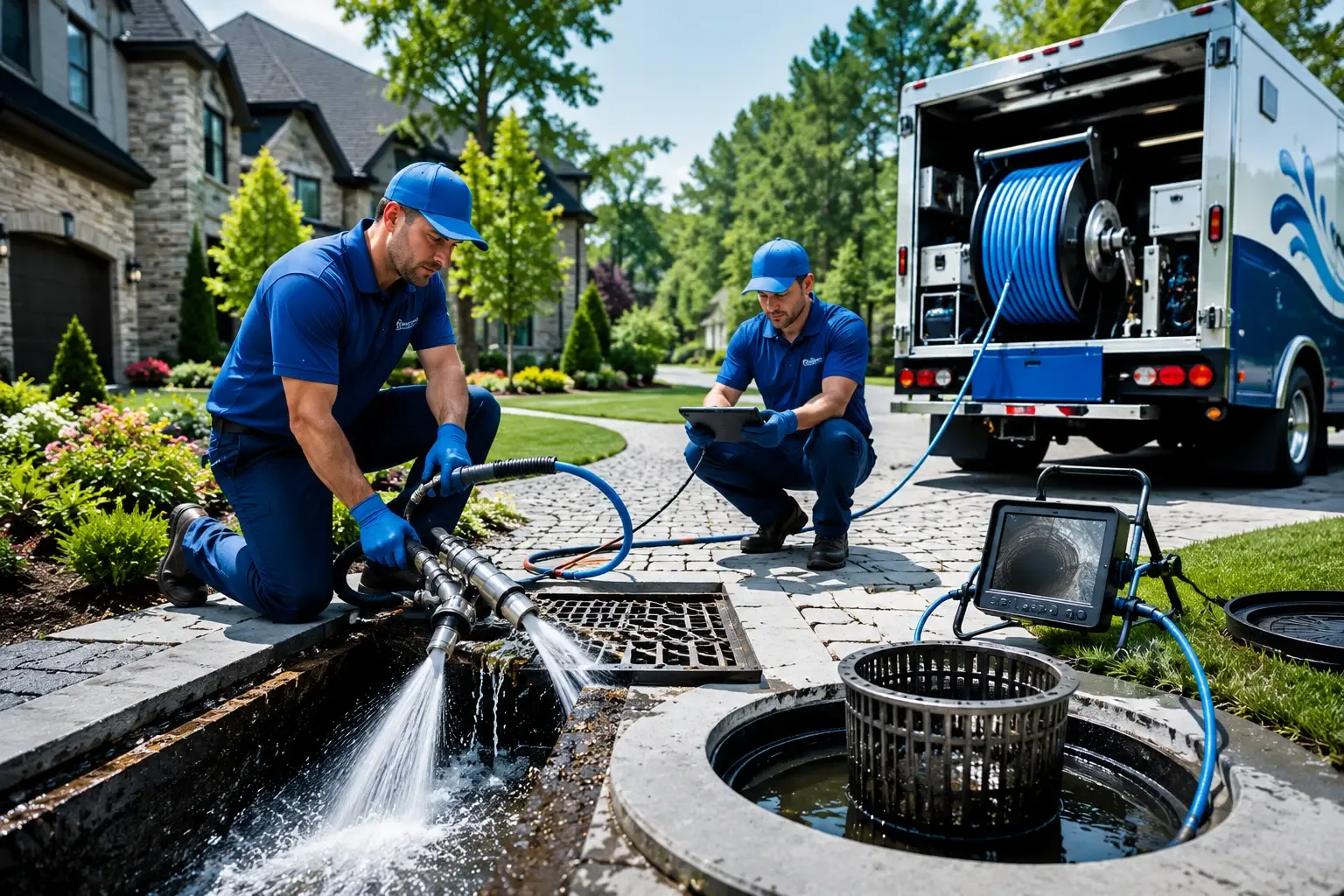 Local outdoor drain cleaning professionals in Claymont, DE
